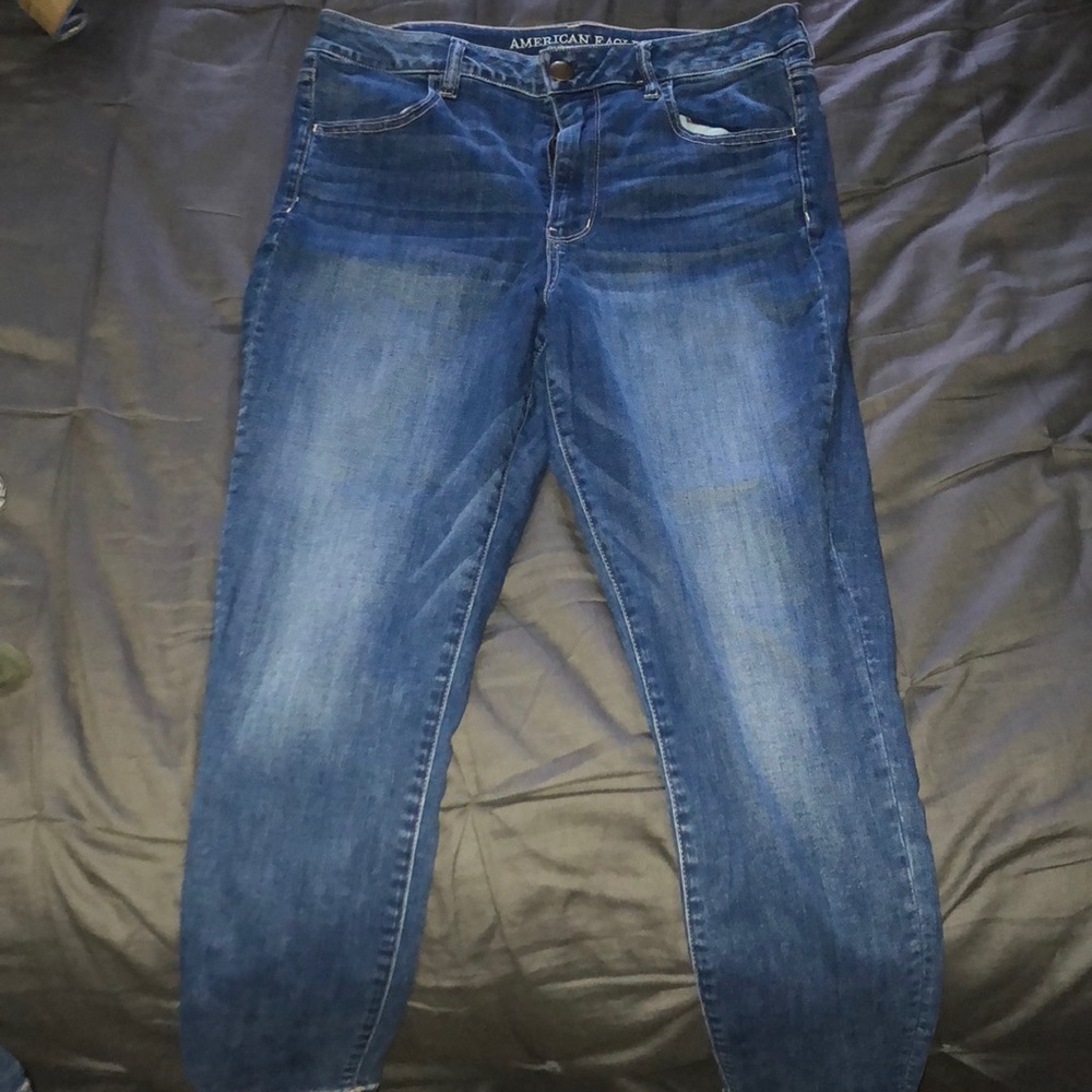 American Eagle Hi Rise Jeggings Short Length